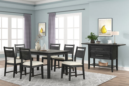 Sable Crest - Dining Chair (Set of 2) - Black