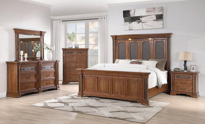 B020 - Nightstand - Brown
