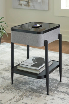 Jorvalee Accent Table With Speaker