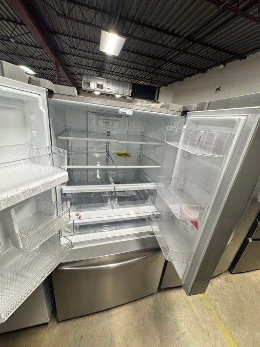 29 cu. ft. Standard Depth French Door Refrigerator in Smudge-Proof Stainless Steel with Internal Water Dispenser OUTLET