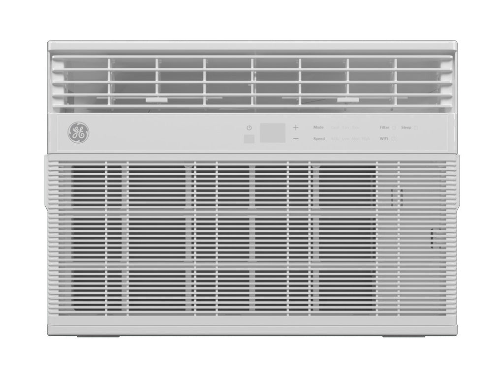GE 10000 BTU Smart Electronic Window Air Conditioner for Medium Rooms up to 450 sq ft