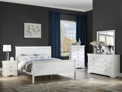 Louis Philip 4 PC Bedroom Group