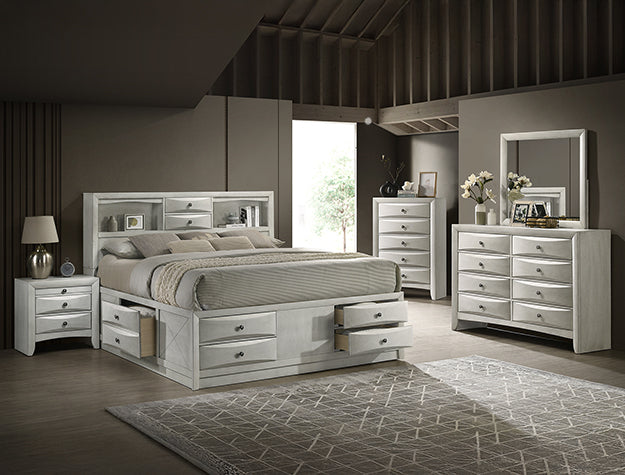 Emily 3 PC Storage Bedroom Set