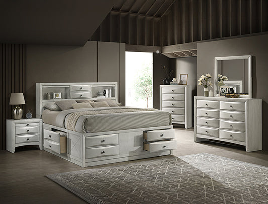 Emily 3 PC Storage Bedroom Set