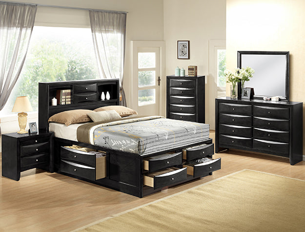 Emily 3 PC Storage Bedroom Set