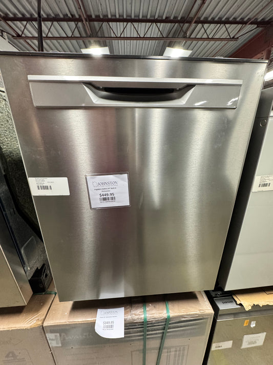 Frigidaire - Gallery 24" Built-In Dishwasher with MaxBoost Dry Technology, 52dba - Stainless Steel OUTLET