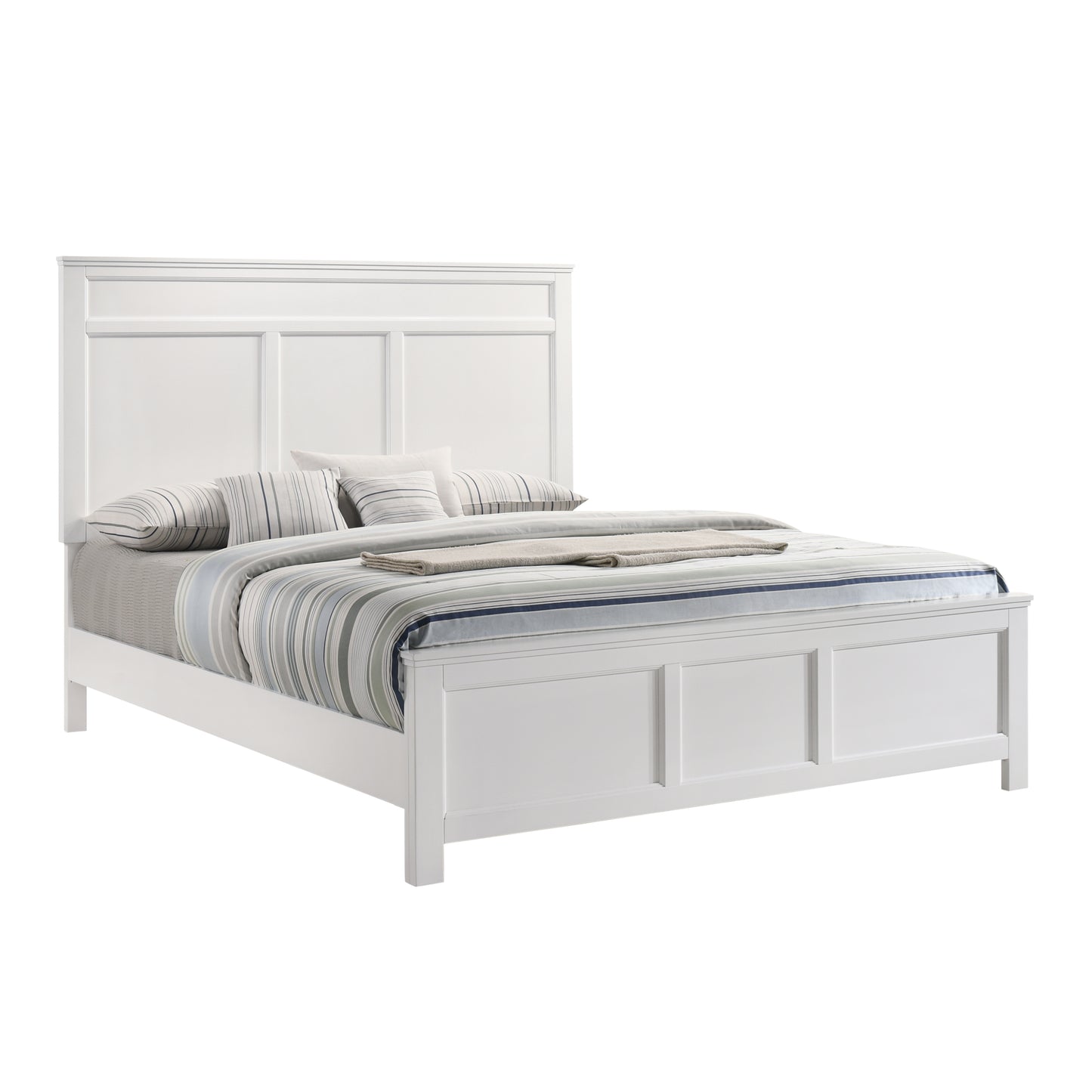 Andover White Bed