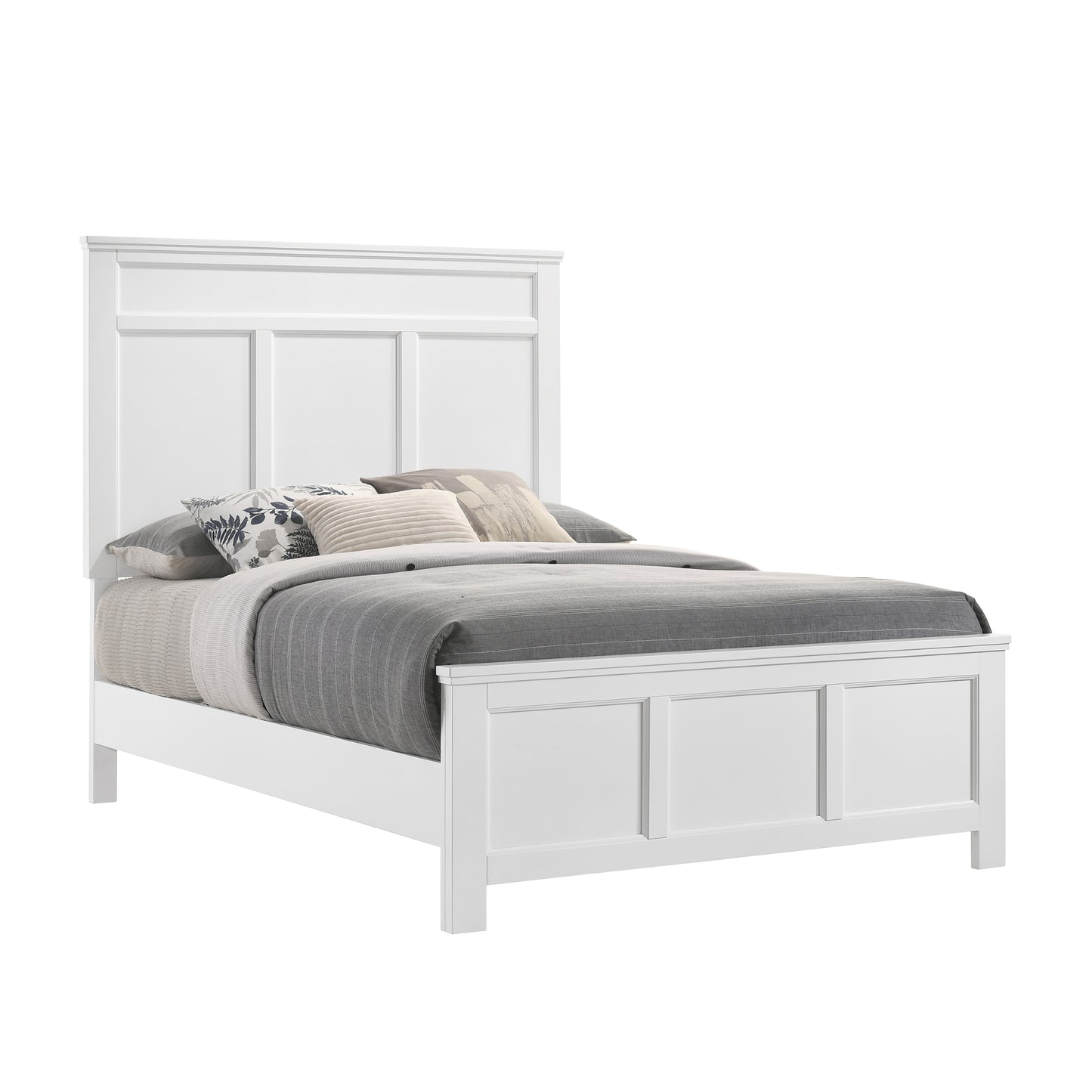 Andover White Bed
