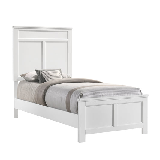 Andover White Bed