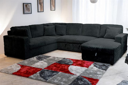 Bliss Sleeper Sectional w/Storage Chaise