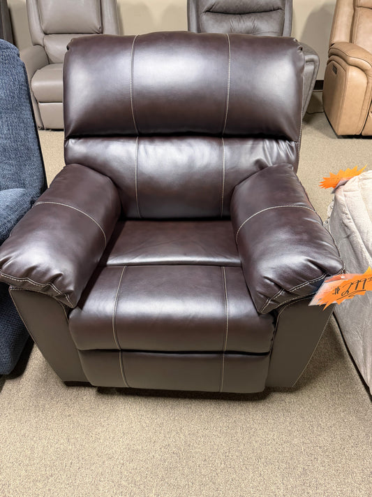 Austin Chocolate Rocker Recliner OUTLET