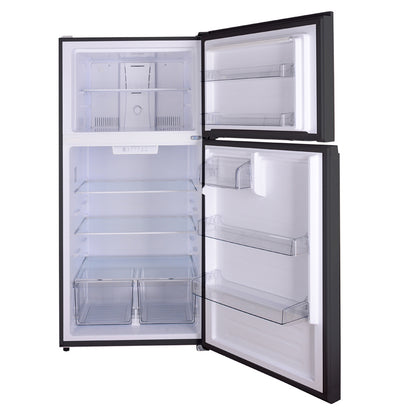 20.5 cu. ft. Top Freezer Refrigerator Black