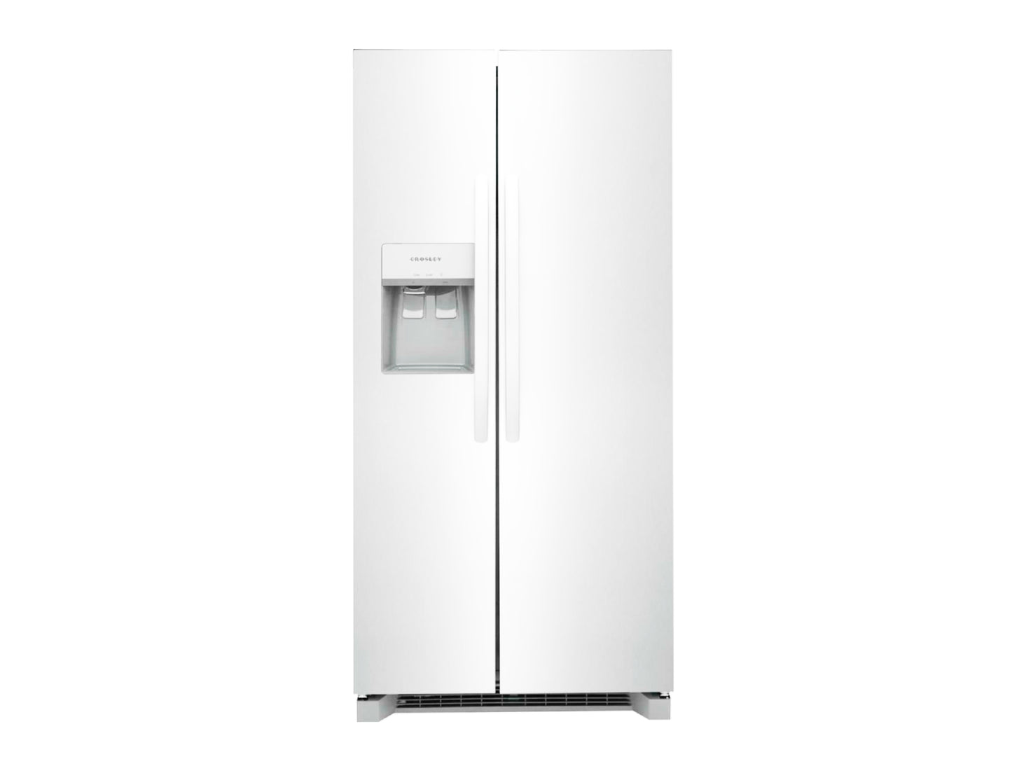 Crosley 22.3 Cu Ft Side By Side Refrigerator - White
