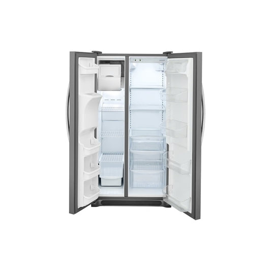 Crosley 22.3 Cu Ft Side By Side Refrigerator - Stainless