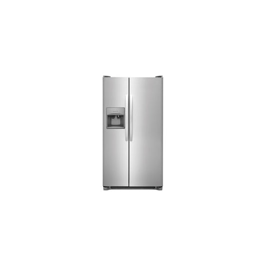 Crosley 22.3 Cu Ft Side By Side Refrigerator - Stainless