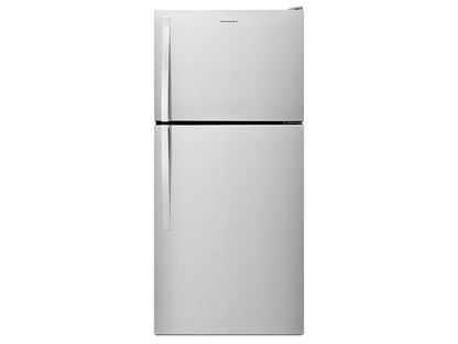 18.2 Cubic Foot Top Mount Refrigerator with LED Lighting