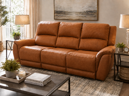 Revive Gallagher Leather Power Reclining Sofa