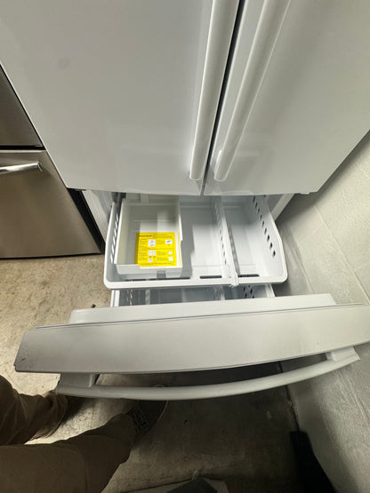 Crosley 33" 24.7 Cu Ft White French Door Refrigerator OUTLET