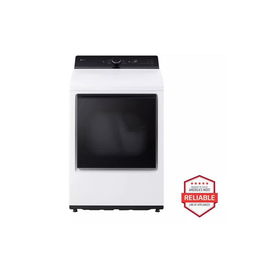 7.3 CF Electric Dryer, Wi-Fi, Easy Load, AI Sensor Dry - Alpine White