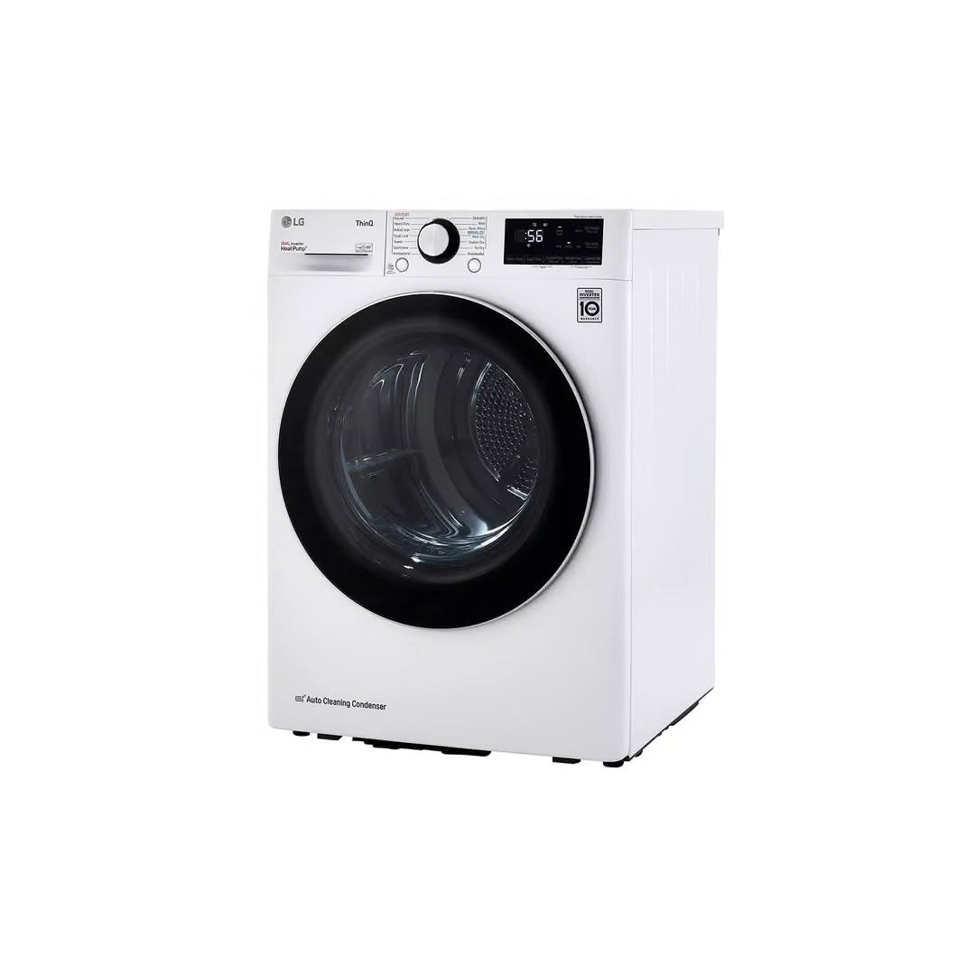 4.2 CF / 24" Compact Electric Dryer, ThinQ - White