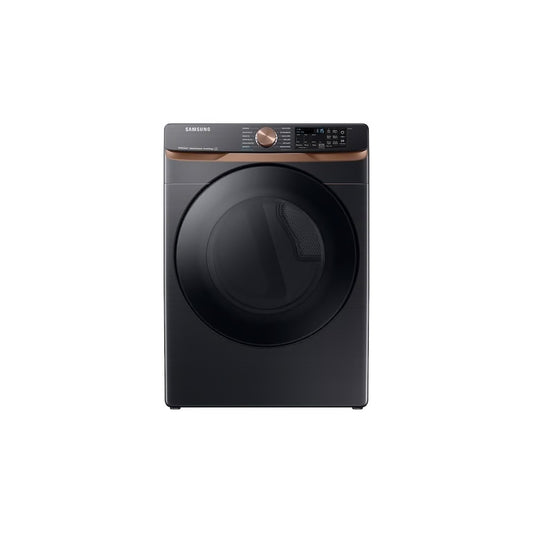 7.5 cu. ft. Smart Electric Dryer in Brushed Black with Steam Sanitize+ and Sensor Dry