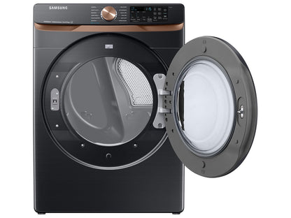 7.5 cu. ft. Vented Smart Electric Dryer in Brushed Black with Steam Sanitize+ and Sensor Dry
