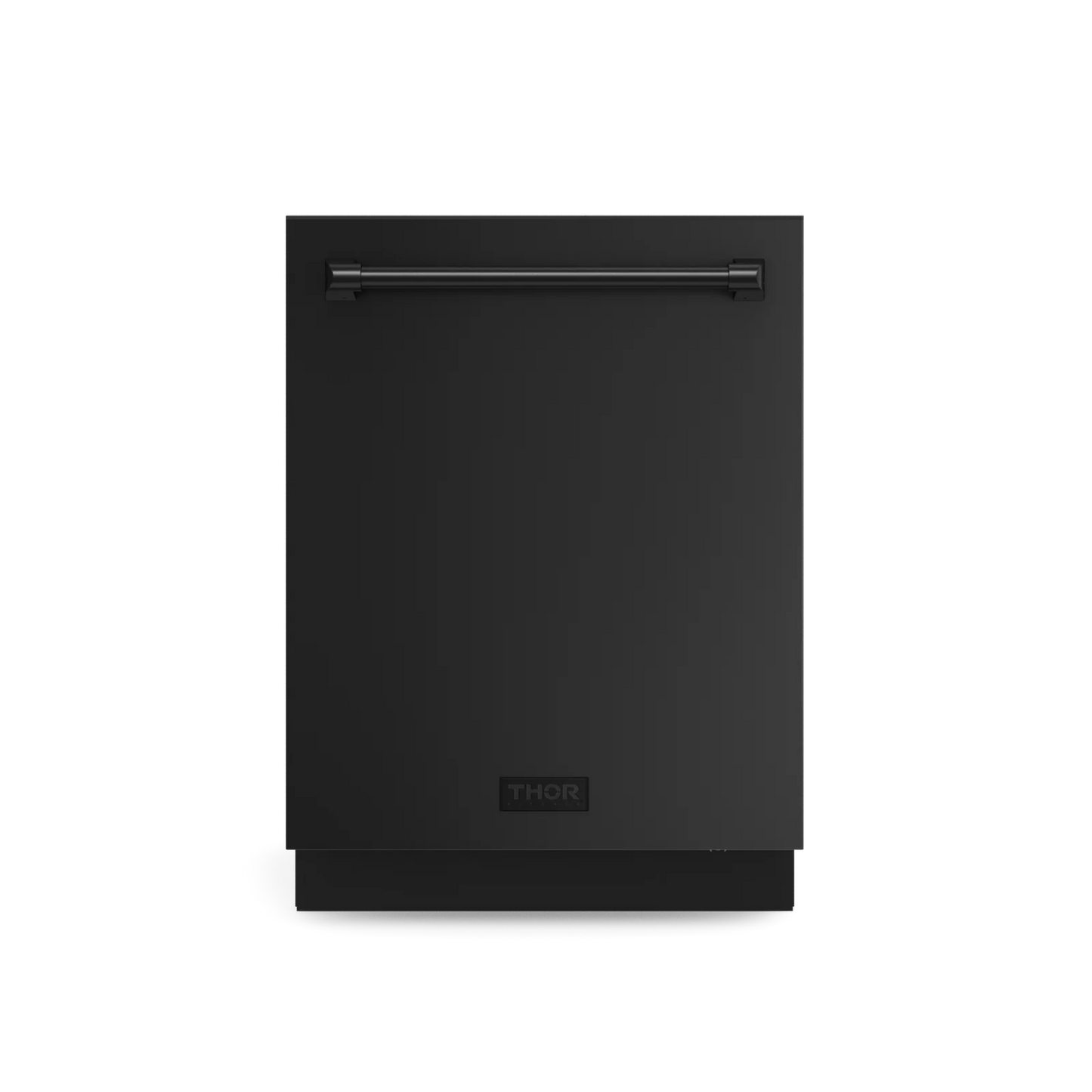 Gordon Ramsay Series 24-in Hidden (Top) Built-in Dishwasher ( Matte Black ) Third Rack , Lightning and 49-Decibel
