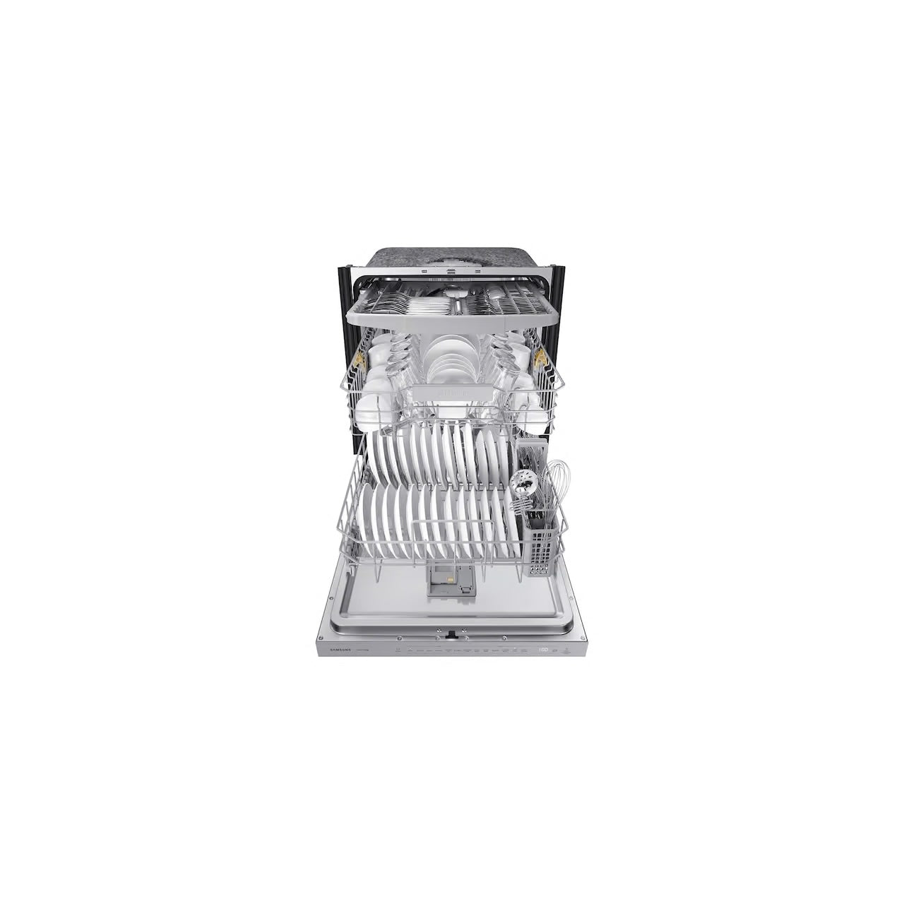 Smart 46 dBA Dishwasher with StormWash and AutoRelease Door in Stainless Steel