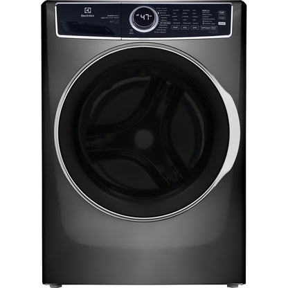4.5 cu. ft. Stackable Front Load Washer in Titanium with SmartBoost, Optic Whites, and Pure Rinse