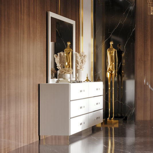 Europa Dresser & Mirror