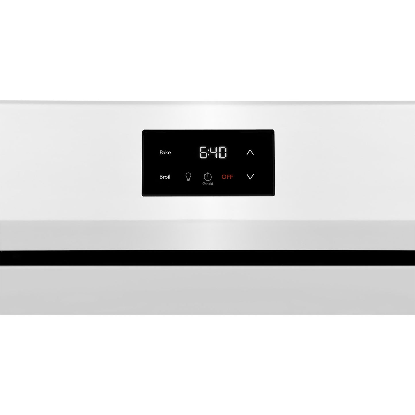 Cocina eléctrica independiente de 30 pulgadas y 4 quemadores en color blanco con tecnología de horneado uniforme