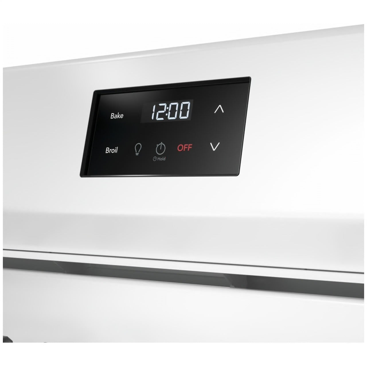 30 in 5 Burner Freestanding Gas Range in White with Quick Boil and Even Baking Technology