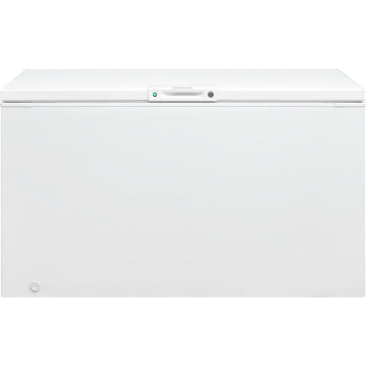 15 cu. ft. Garage Ready Manual Defrost Chest Freezer in White with LED Light and Adjustable Temperature Control