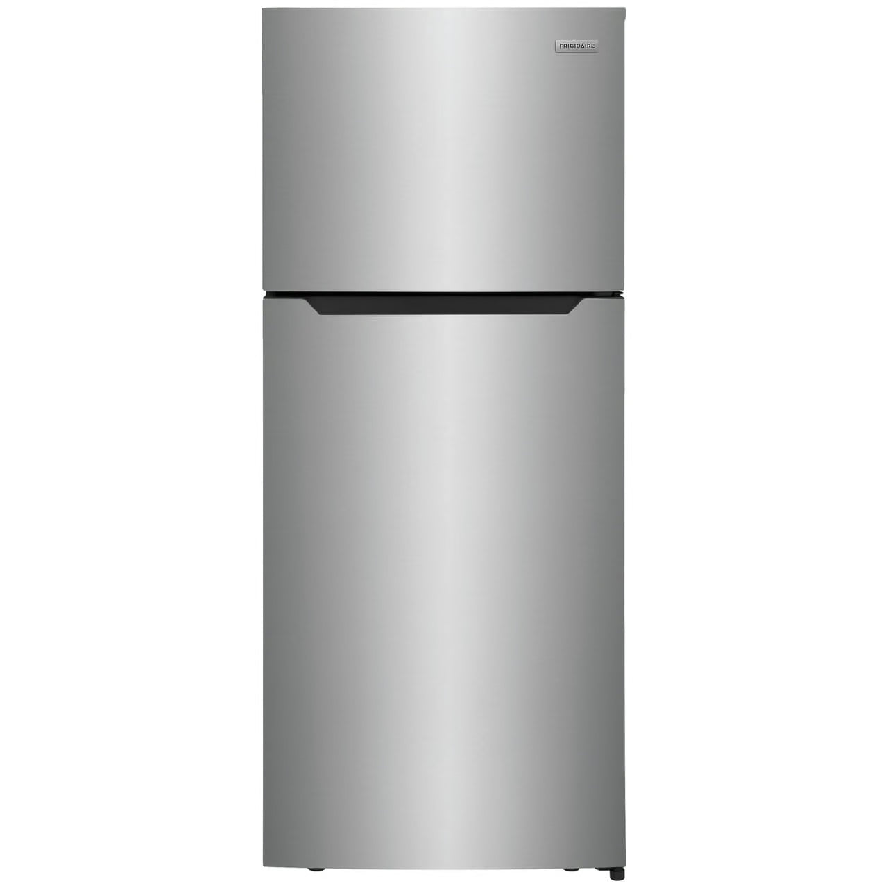 Refrigerador de 18 pies cúbicos con congelador superior en apariencia de acero inoxidable resistente a las huellas dactilares, ENERGY STAR