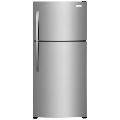 20 cu. ft. Garage Ready Freestanding Top Freezer Refrigerator in Stainless Steel, ENERGY STAR
