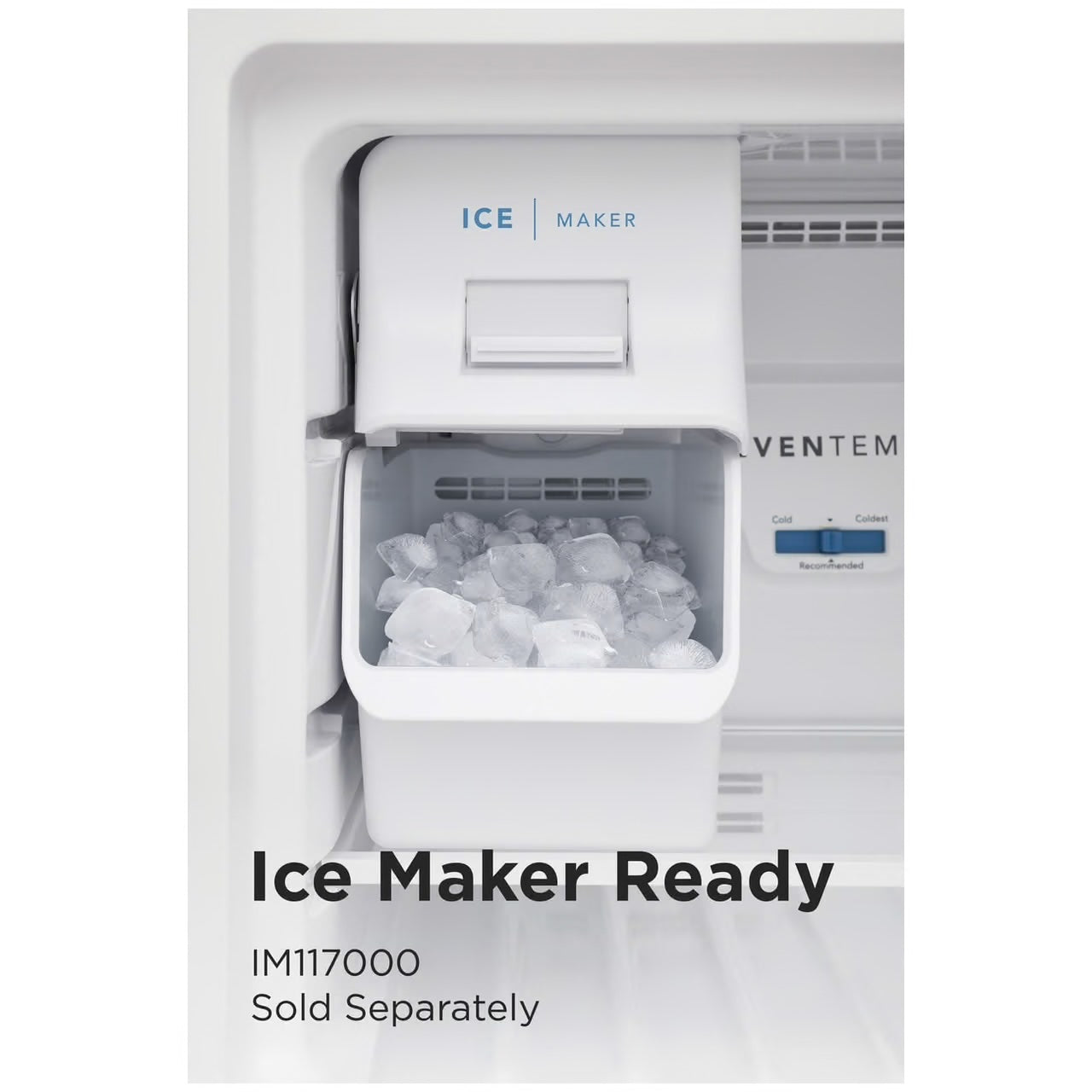 18.3 cu. ft. Top Freezer Refrigerator, Garage Ready - Stainless