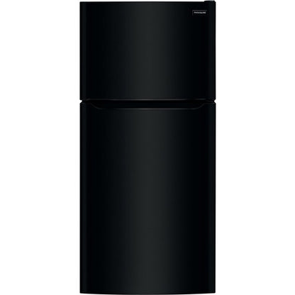 30 in. 20 cu. ft. Garage Ready Top Freezer Refrigerator in Black