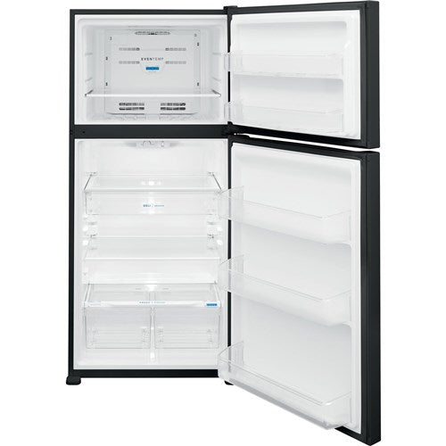 30 in. 20 cu. ft. Garage Ready Top Freezer Refrigerator in Black