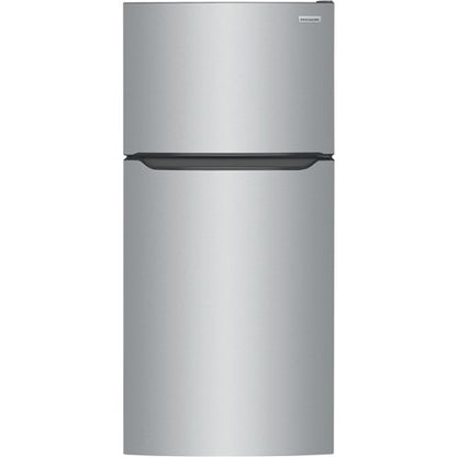 32 in. 20 cu. ft. Garage Ready Top Freezer Refrigerator in Stainless Steel