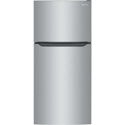 32 in. 20 cu. ft. Garage Ready Top Freezer Refrigerator in Stainless Steel