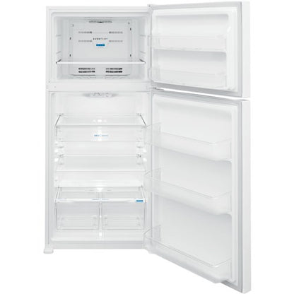 30 in. 20 cu. ft. Garage Ready Top Freezer Refrigerator in White