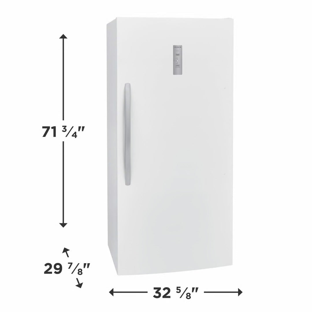 20 cu. ft. Garage Ready Frost Free Upright Freezer in White