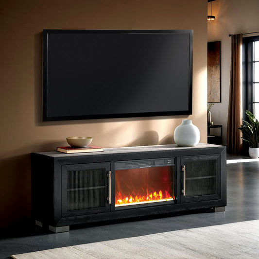 Ashbourne 72" TV Stand w/Fireplace