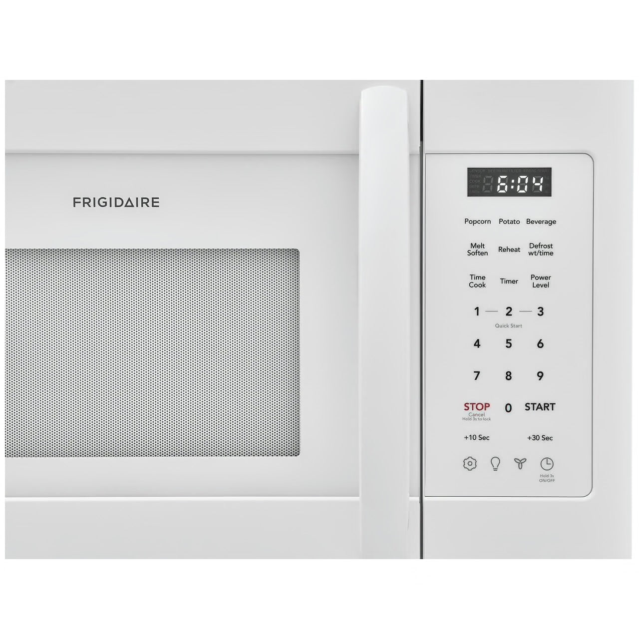 1.8 cu. ft. 1000 Watt Over the Range Microwave with Charcoal Filter 300 CFM in White