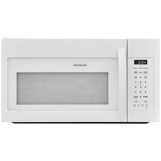 1.8 cu. ft. 1000 Watt Over the Range Microwave with Charcoal Filter 300 CFM in White
