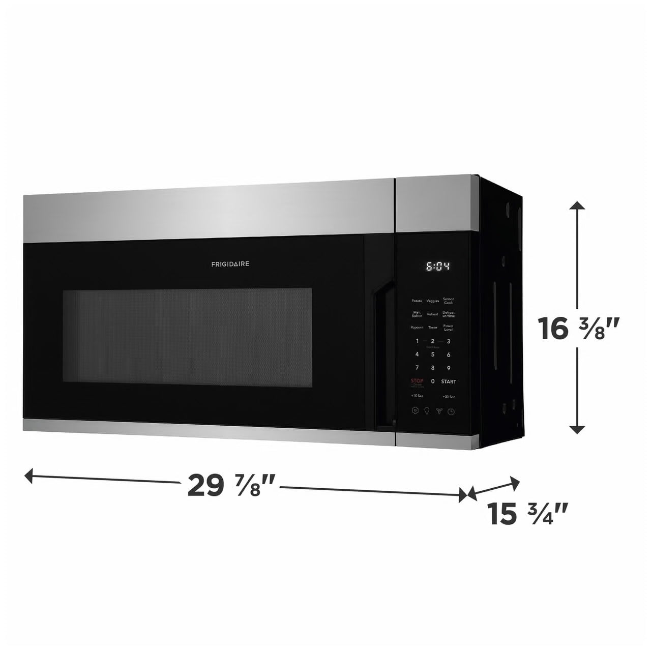 1.8 cu. ft. Over the Range Microwave in Stainless Steel