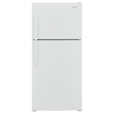 30 in. 20 cu. ft. Garage Ready Freestanding Top Freezer Refrigerator in White, ENERGY STAR