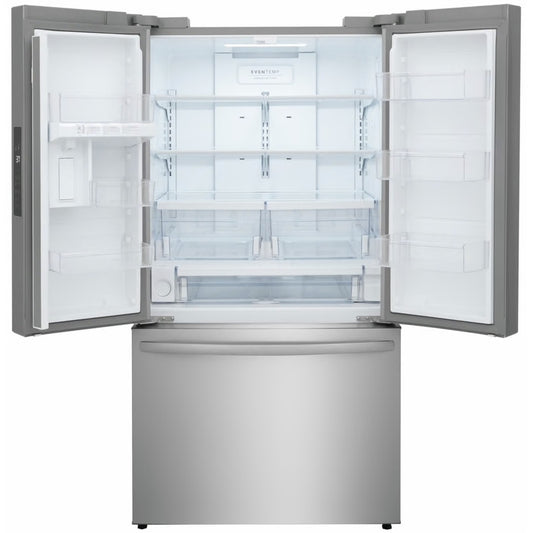 29 cu. ft. Standard Depth French Door Refrigerator in Smudge-Proof Stainless Steel with Internal Water Dispenser