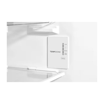 29.7 in. 19 cu. ft. Standard Depth Garage Ready Top Freezer Refrigerator in White w/ Humidity-Controlled Crisper Drawers