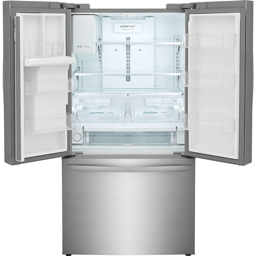 28 Cu. Ft. Standard Depth French Door Refrigerator in Stainless Steel, ENERGY STAR